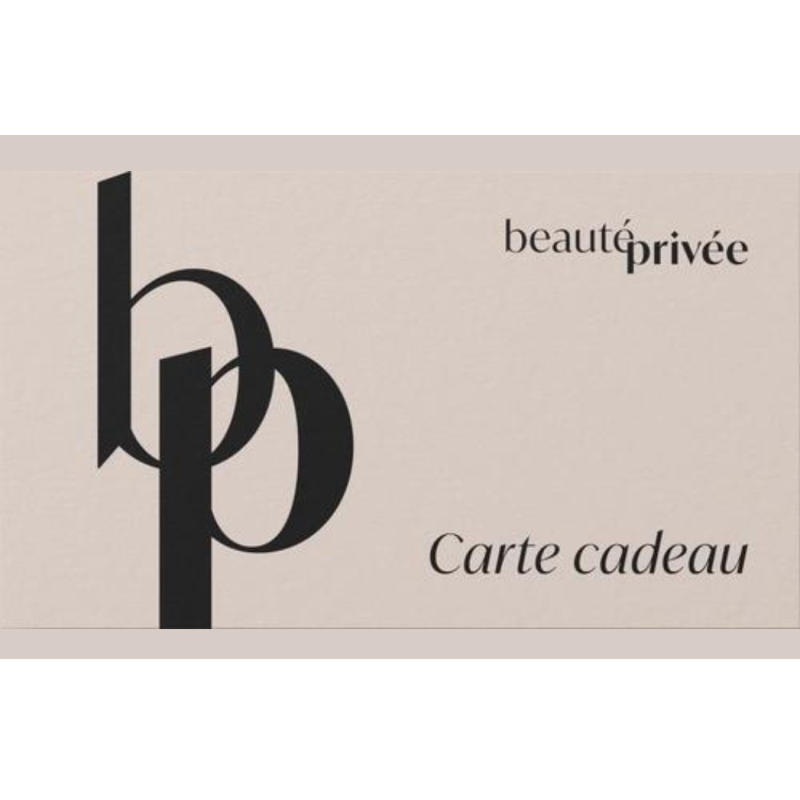 E-Carte Cadeau Beauté Privée