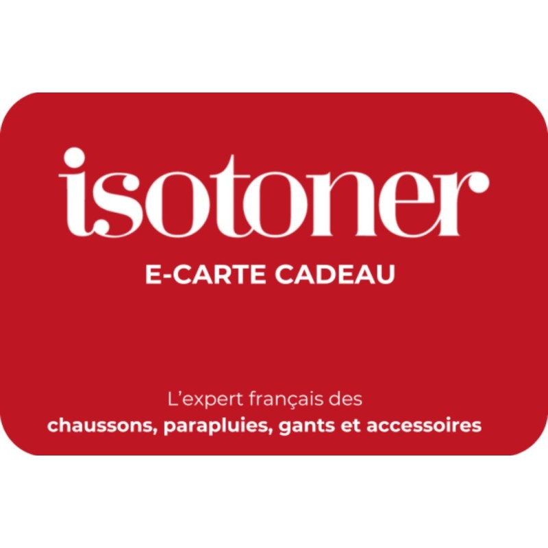 E-Carte Cadeau Isotoner